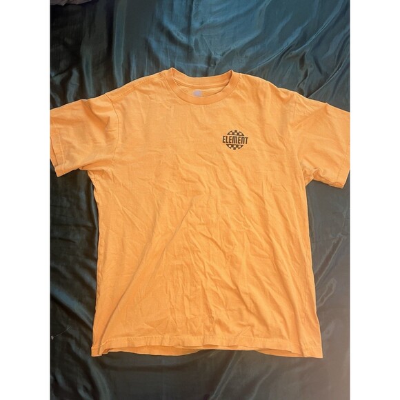 Vintage Element Skateboard T Shirt Yellow Xl - Picture 1 of 3